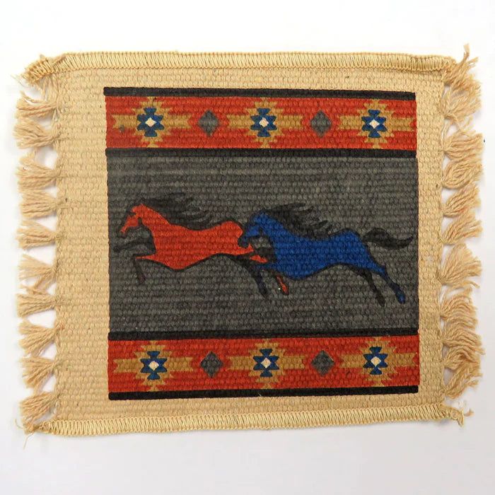 El Paso Saddle Blanket Co. Cotton Stencil Coaster