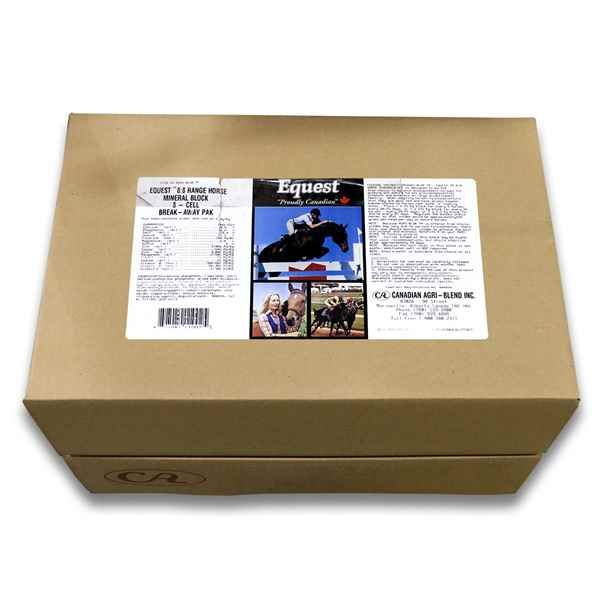Equest Agri-Blok 8:8 Salt Mineral Breakaway Packs - 25kg