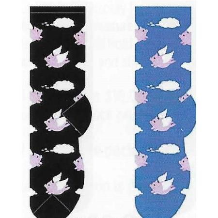 Flying Pig Socks-Assorted Colours