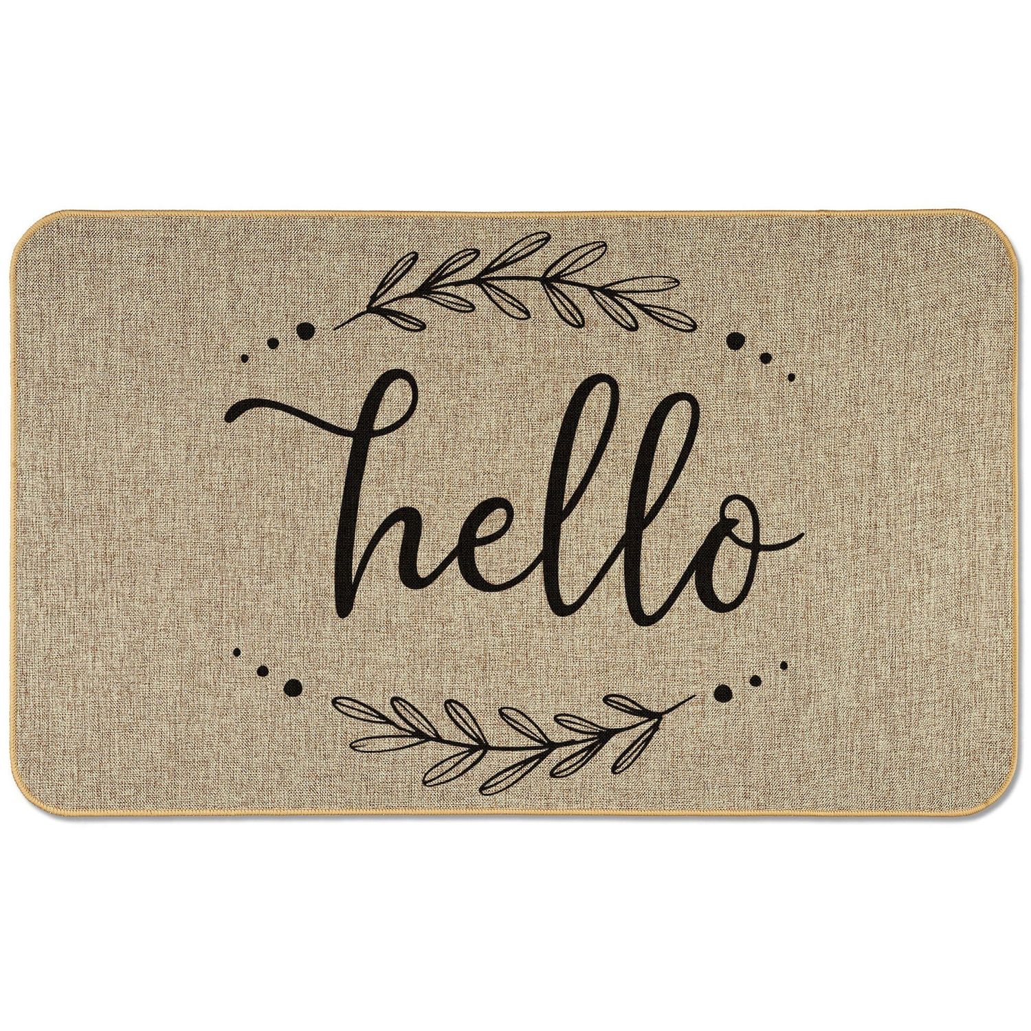 Floor Mat Hello