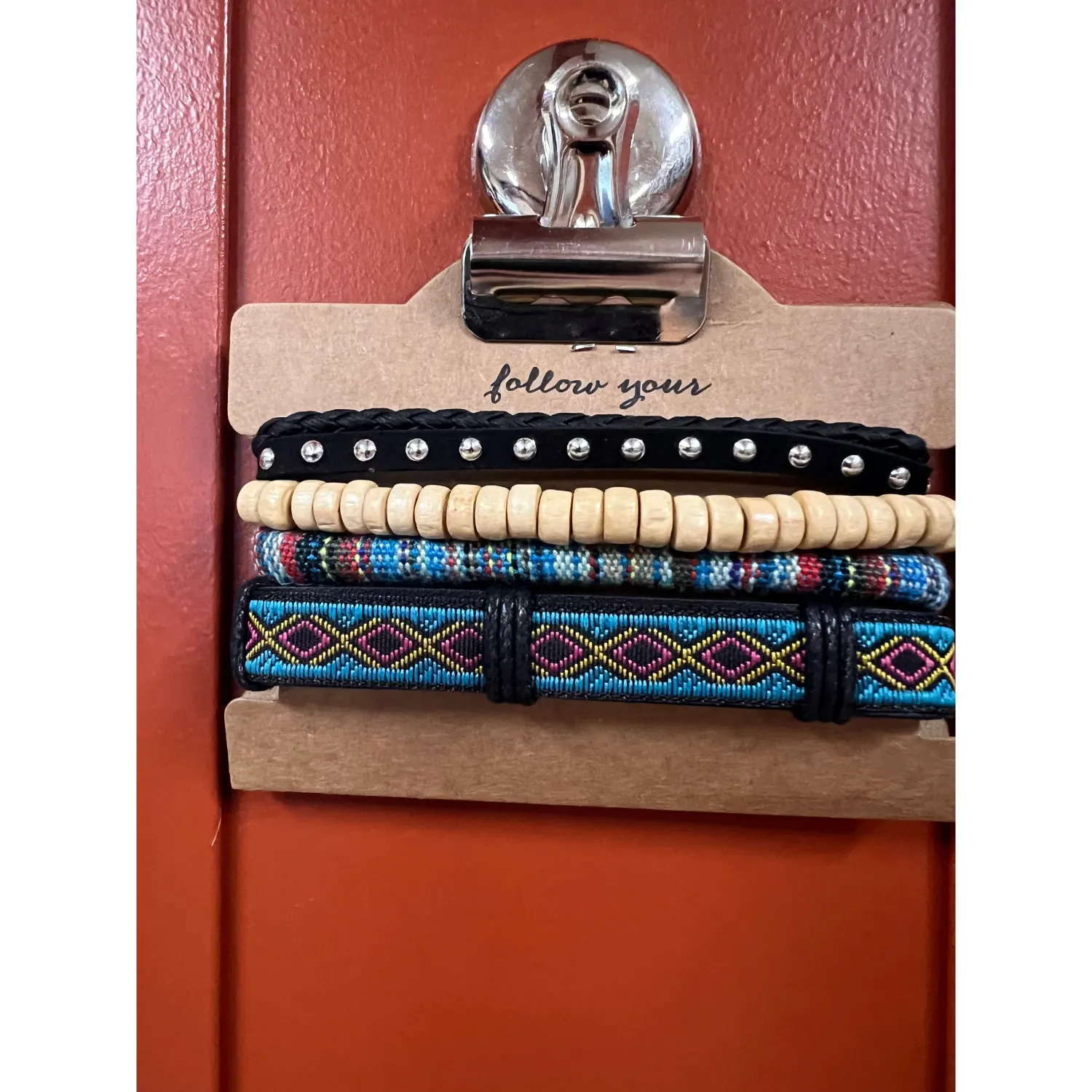 Follow Your Arrow Bracelets - Aztec Stack