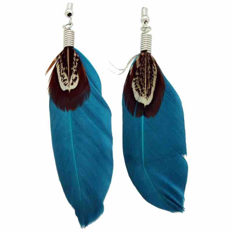 Follow Your Arrow Feather Earrings - Assorted Colours