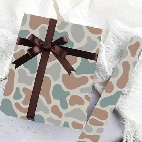 Front Porch Camo Wrapping Paper