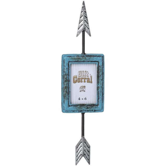 Gift Corral Turquoise Arrow Frame