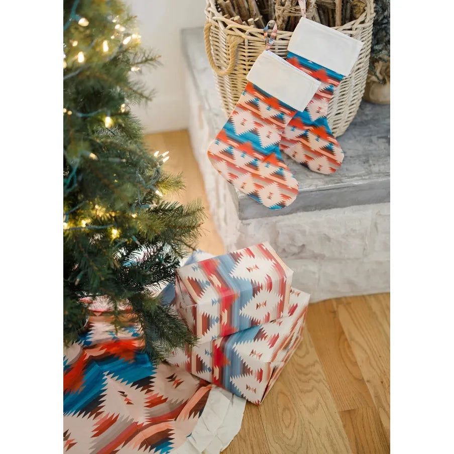 Front Porch Aztec Wrapping Paper