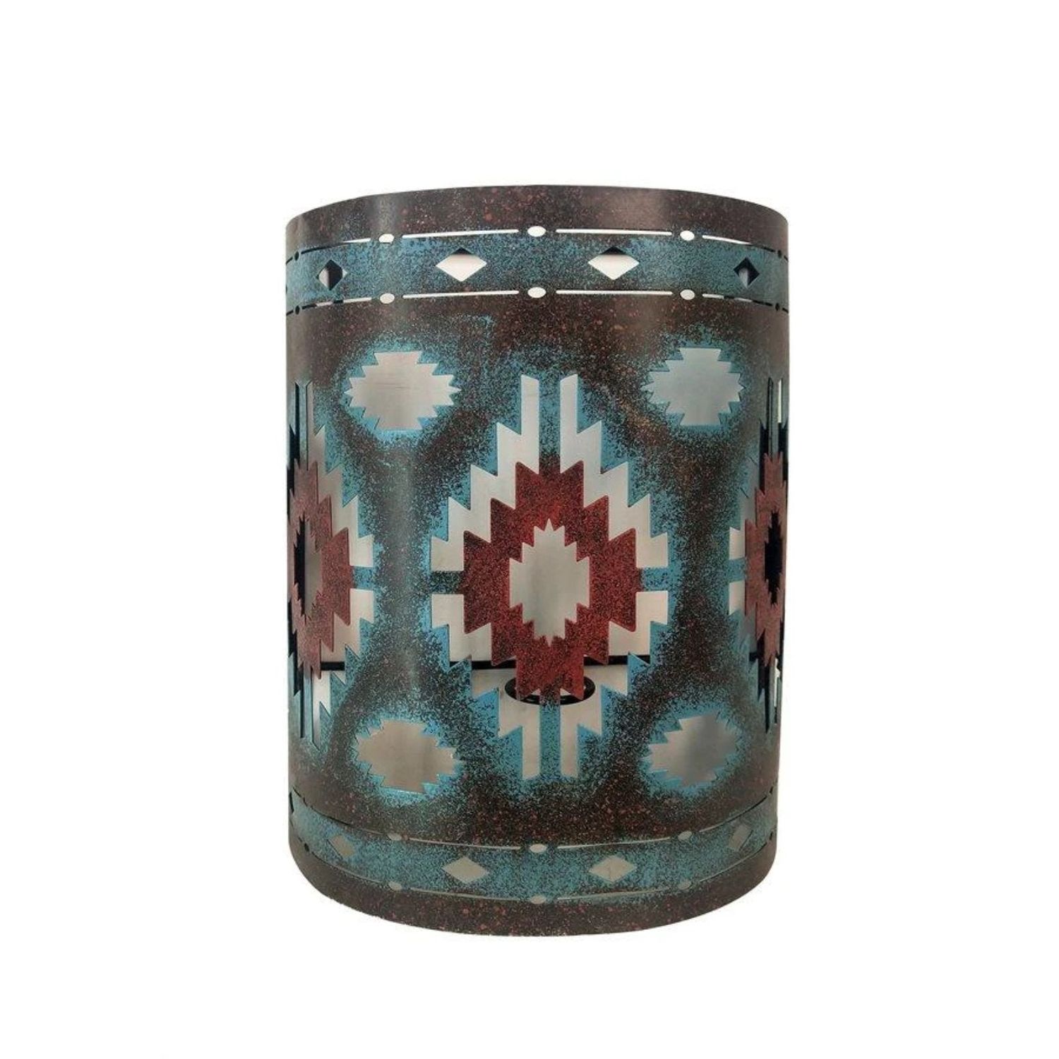 Hiend Colorful Aztec Wall Sconce