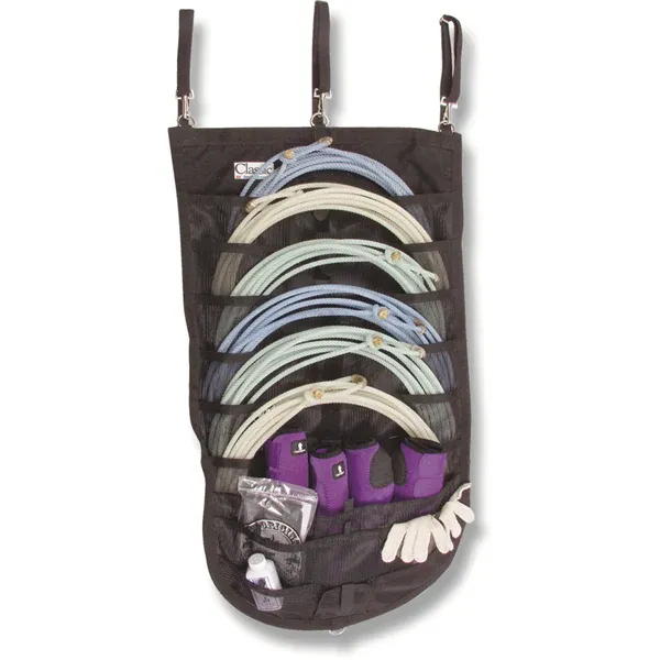 Hanging Rope Organizer - Black