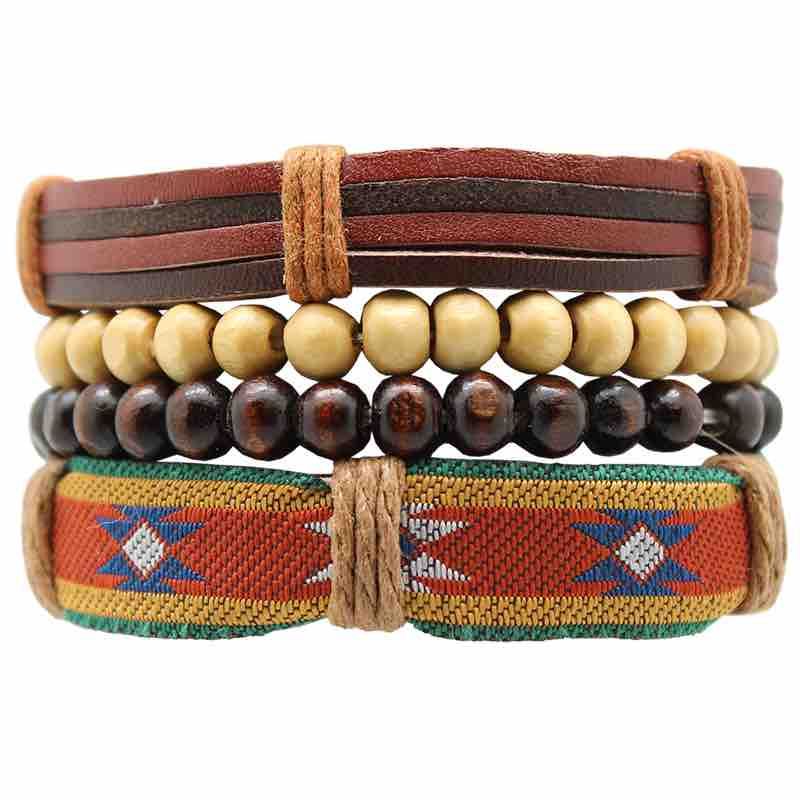 Follow Your Arrow Bracelet Stack - Tribal