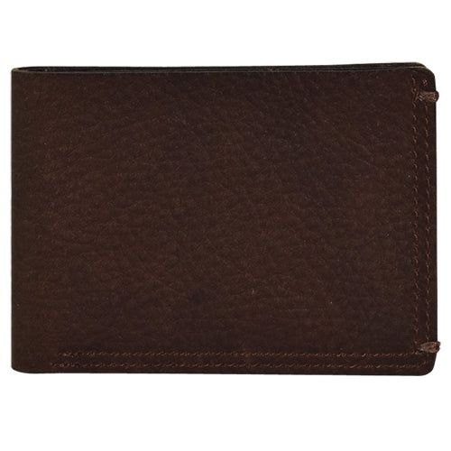 Georgia Boot Mens Wallet Textured Brown
