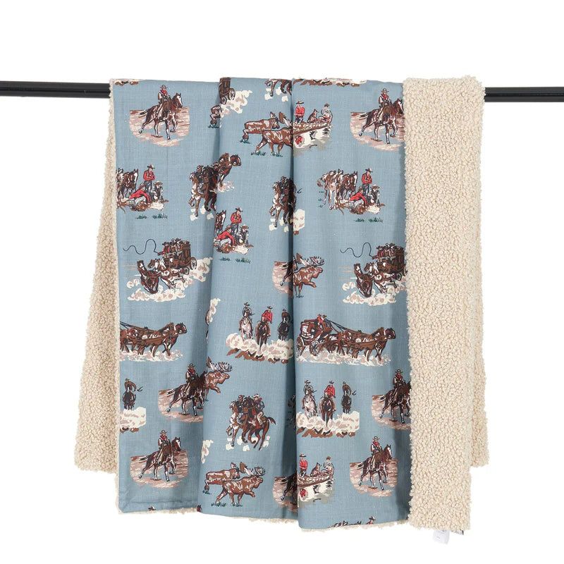HiEnd Accents Teddy Backed Throw-