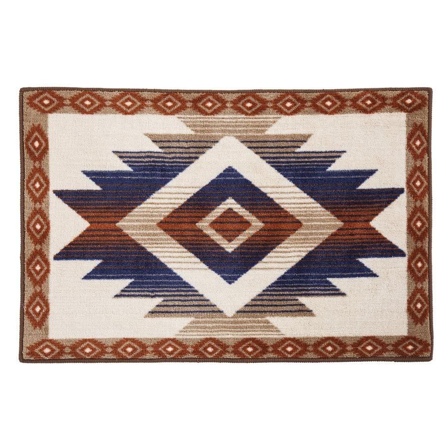 HiEnd Accents Medallion Aztec Inspired Rug 24" x 36"