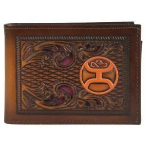 Hooey Bifold Wallet Orange Logo