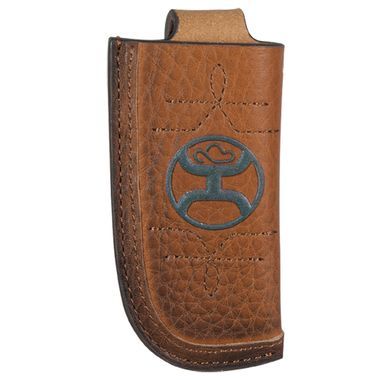 Hooey Knife Sheath Russet/Green