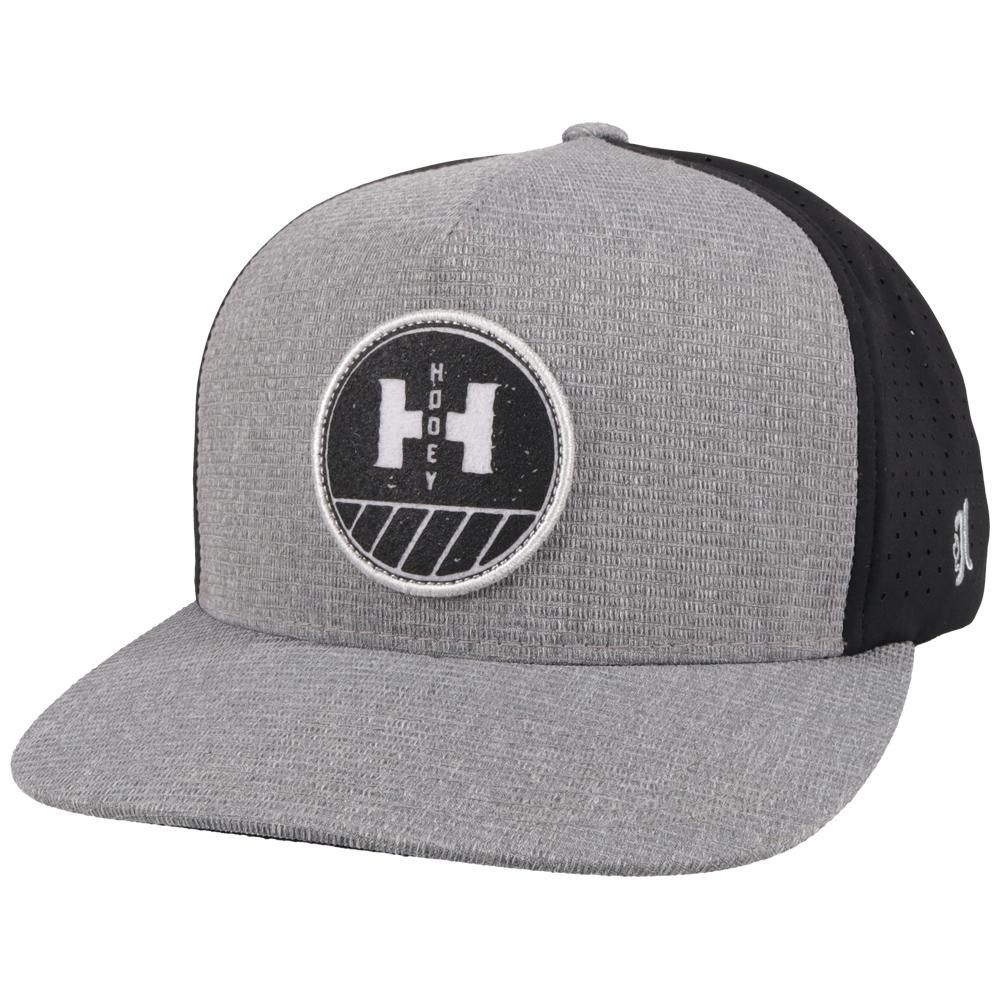 Hooey Plow Trucker Cap - Grey &amp; Black w/Logo