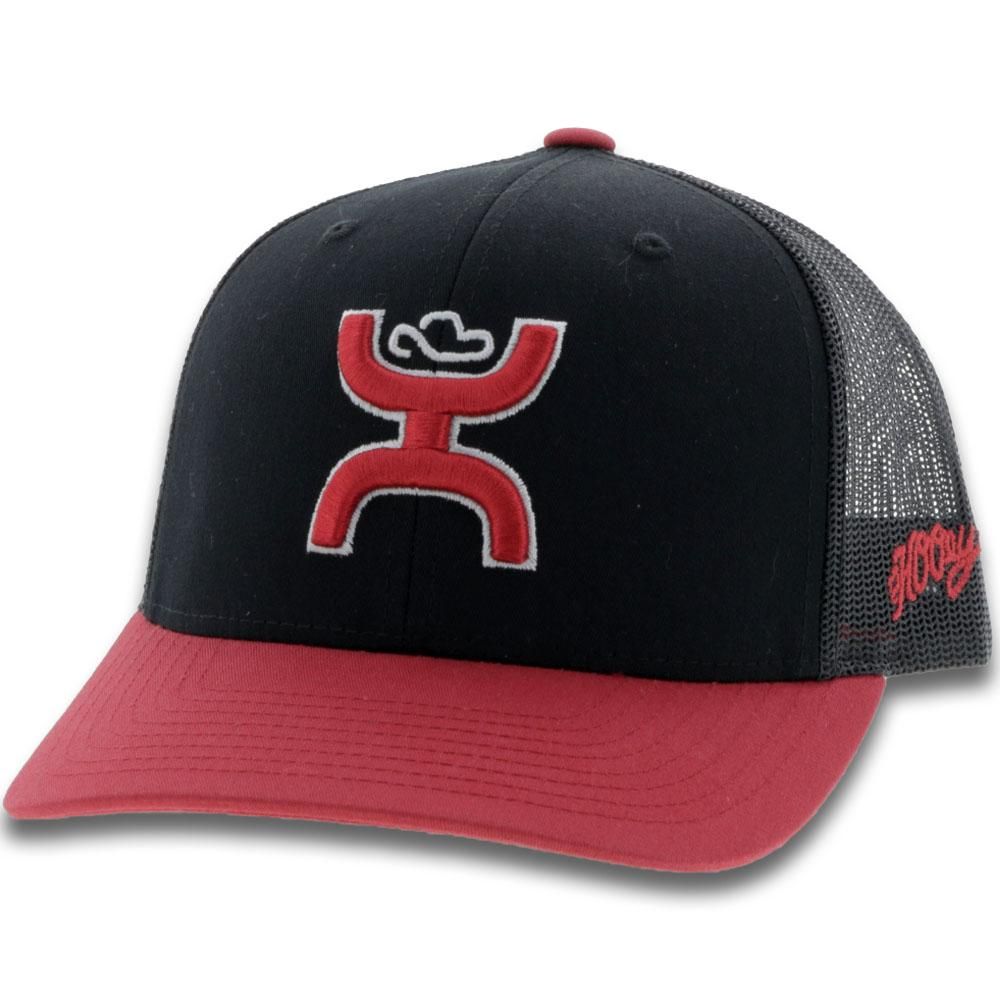 Hooey Sterling Trucker Cap - Red/Black w/Logo