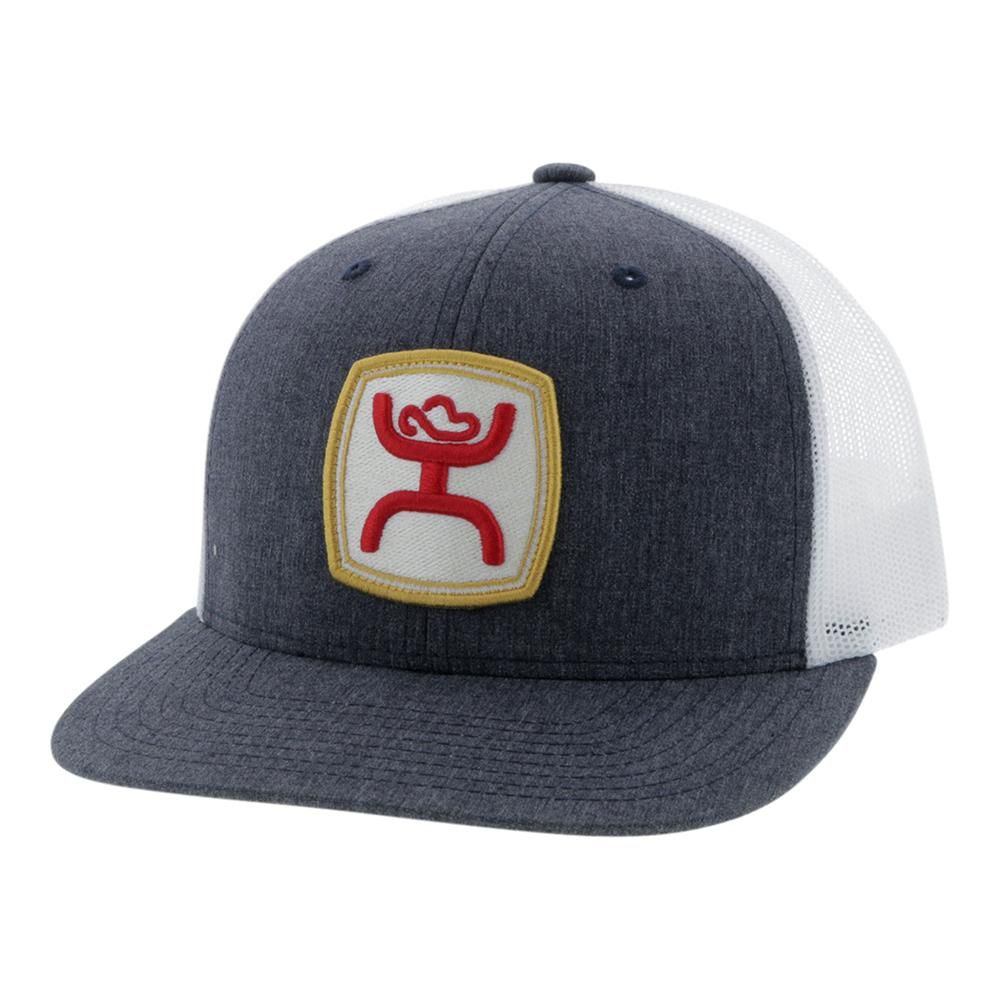 Hooey Youth Zenith Trucker Cap - Grey &amp; White w/Patch