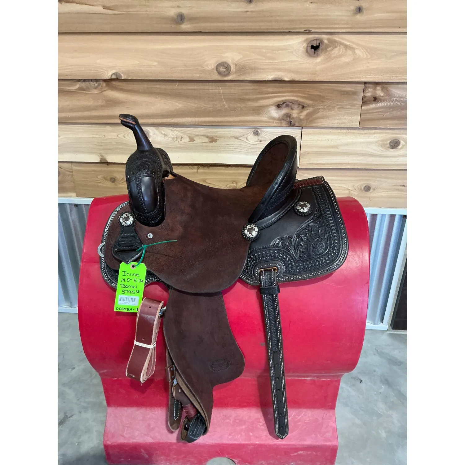 Irivne 14.5" Elite Barrel Saddle-5
