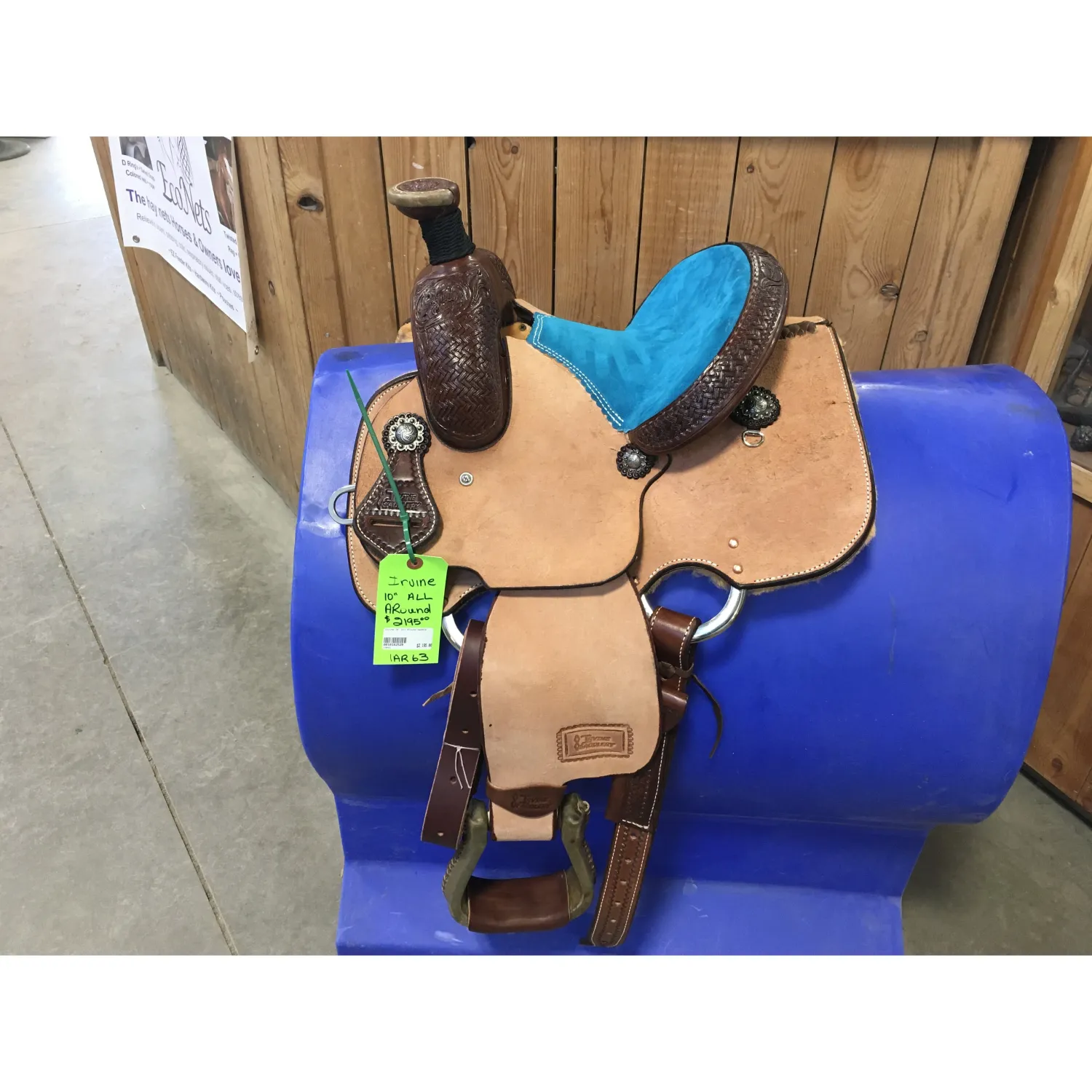 Irvine 10" All Around Saddle-1