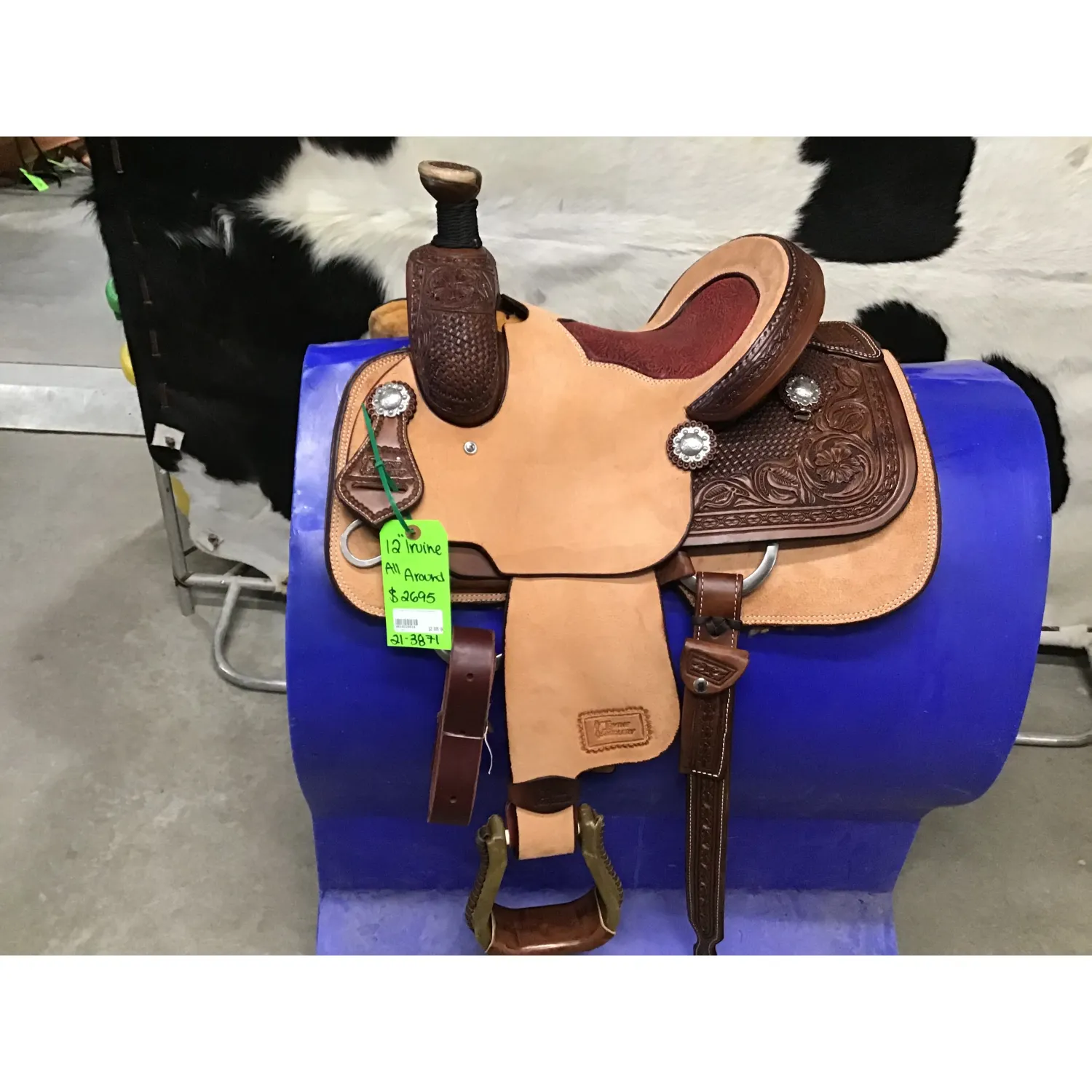 Irvine 12" All Around Saddle-7