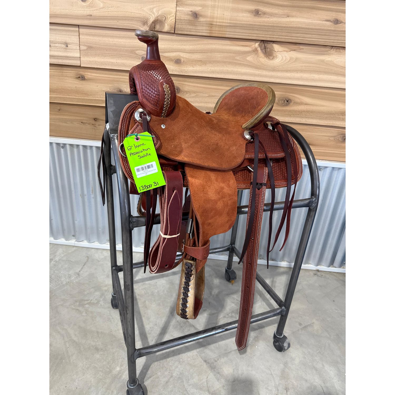 Irvine 12" Association Ranch Saddle-1