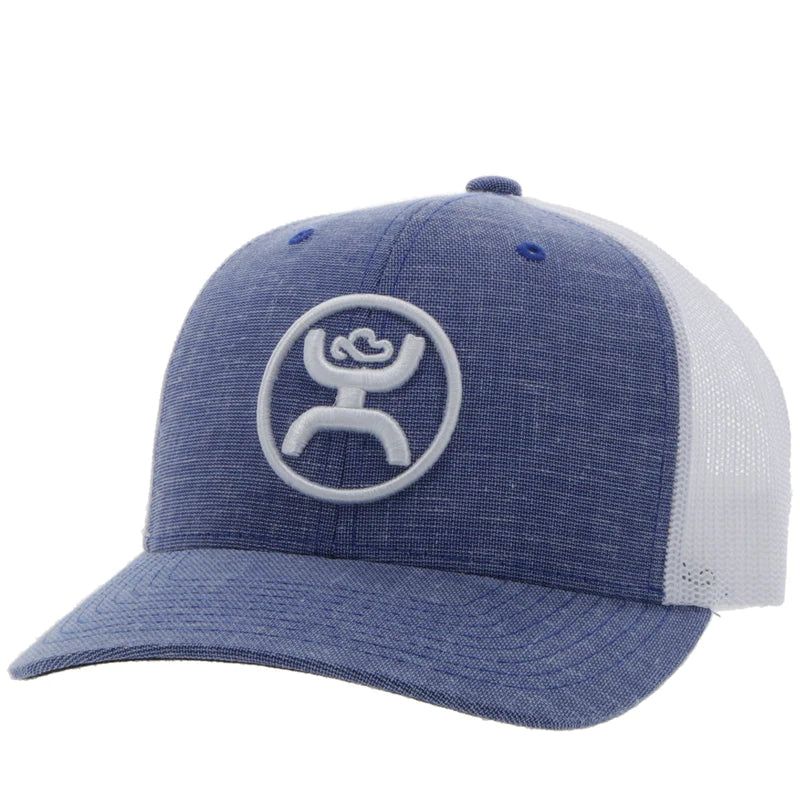 Hooey "O-Classic" Logo Hat - Blue/White