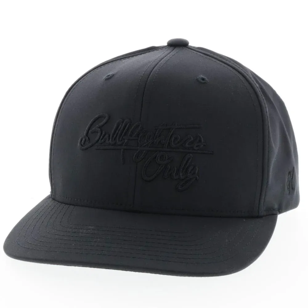Hooey Bull Fighters Only Trucker Cap - Black w/BFO Logo