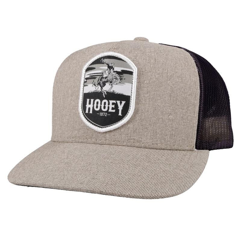 Hooey Cheyenne Trucker Cap - Tan &amp; Black w/Patch
