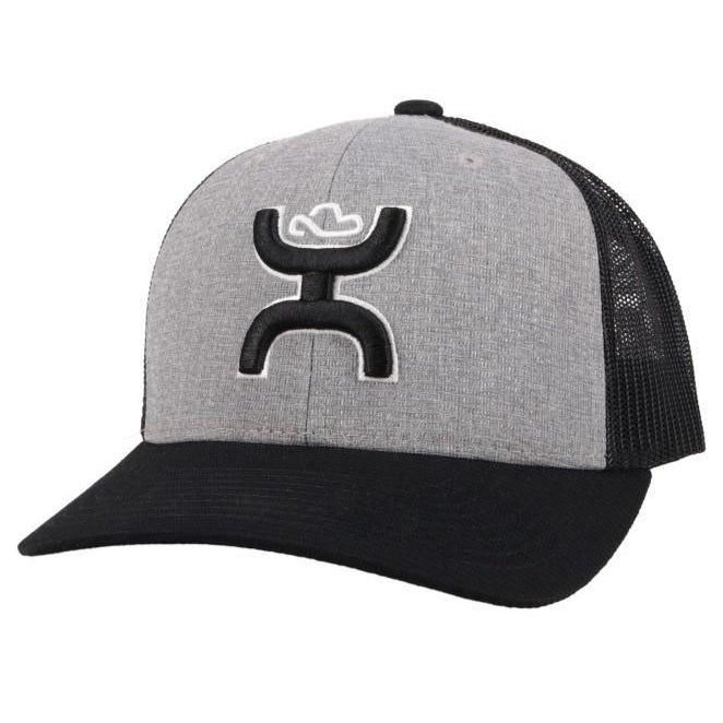 Hooey SterlingTrucker Cap - Grey/Black w/Logo