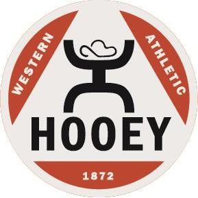 Hooey Western Athletic 4" Circle Sticker