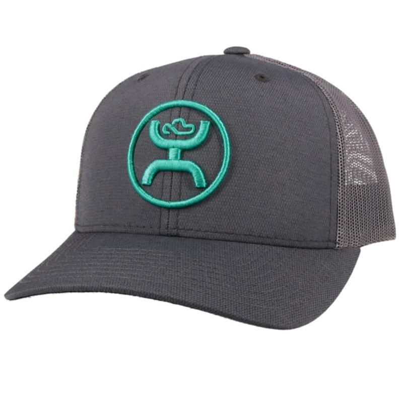Hooey Youth O Classic Trucker Cap - Grey w/Logo