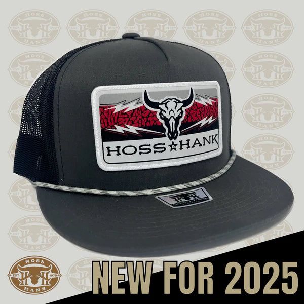Hoss &amp; Hank Briggs Hat- Charcoal