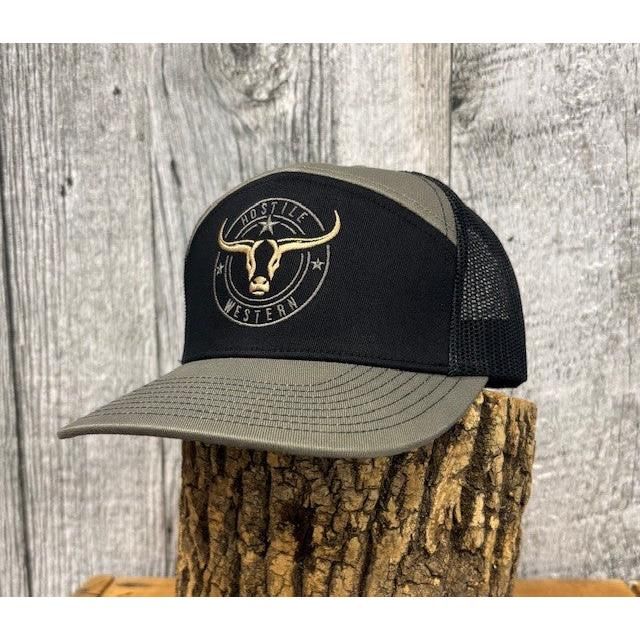 Hostile Western 7 Panel Cap-2