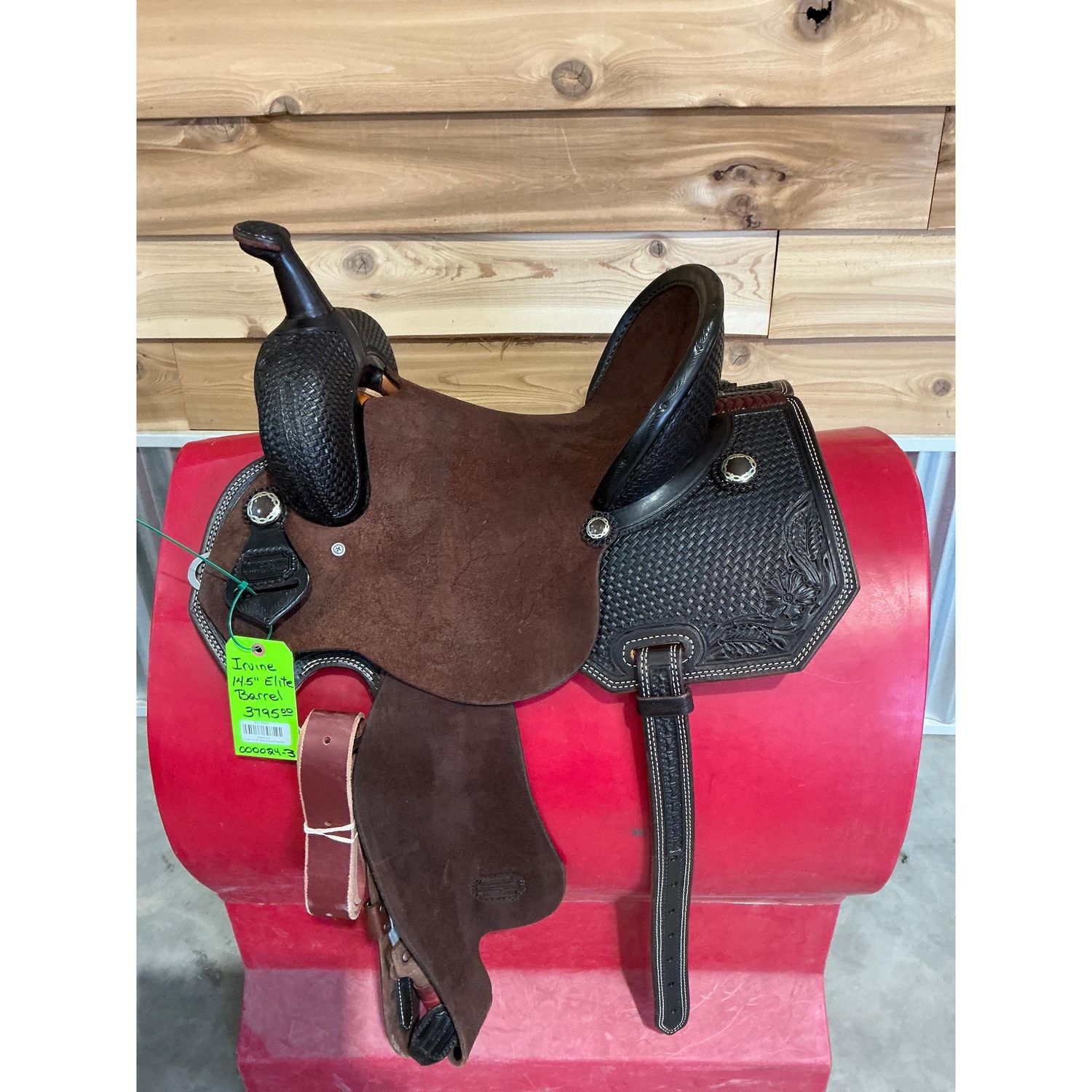 Irivne 14.5" Elite Barrel Saddle-4