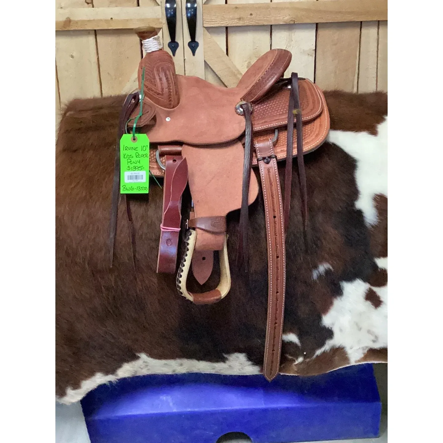 Irvine 10" Kid's Pony Roper-1