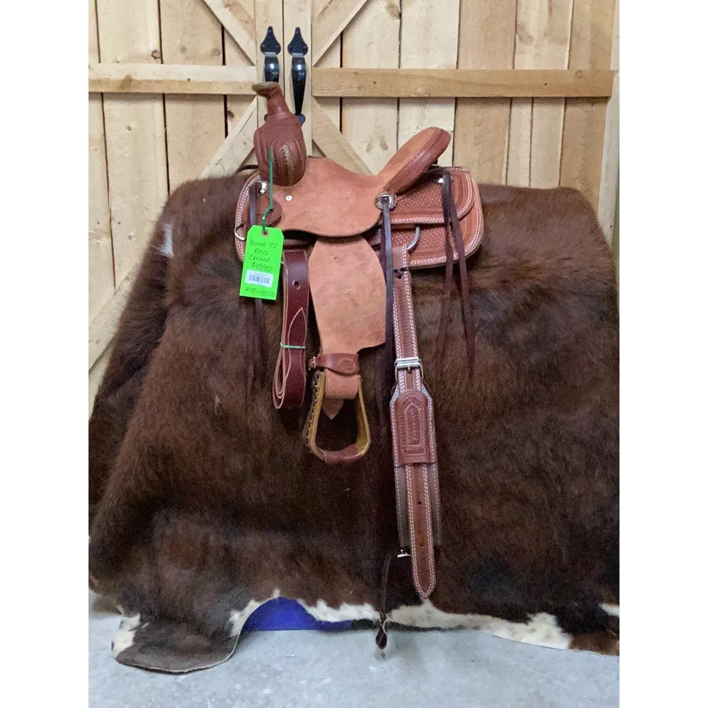 Irvine 10" Kid's Saddle-3