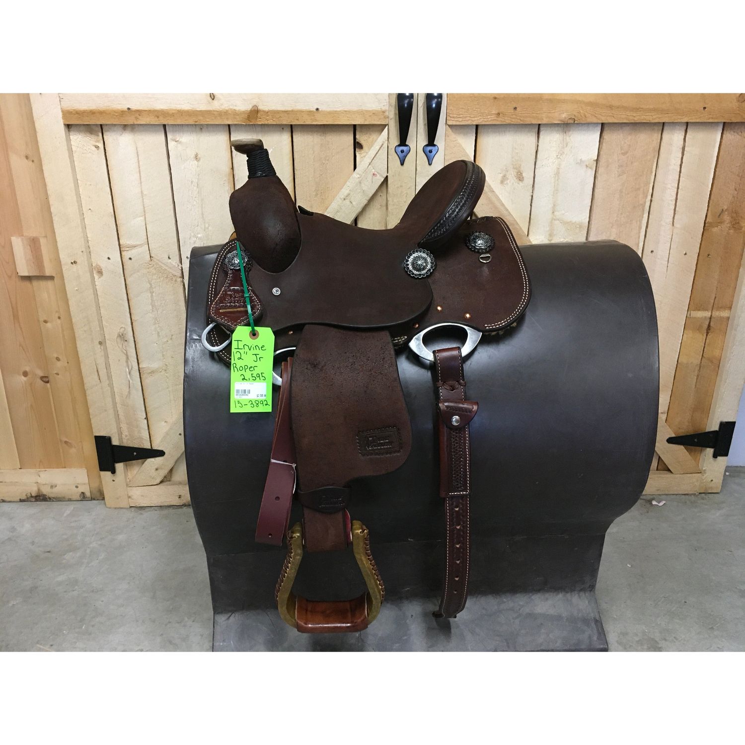 Irvine 12" Jr Roping Saddle - 15-3892