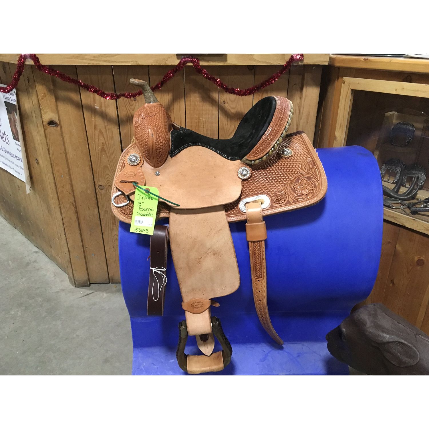 Irvine 13" Barrel Saddle-6