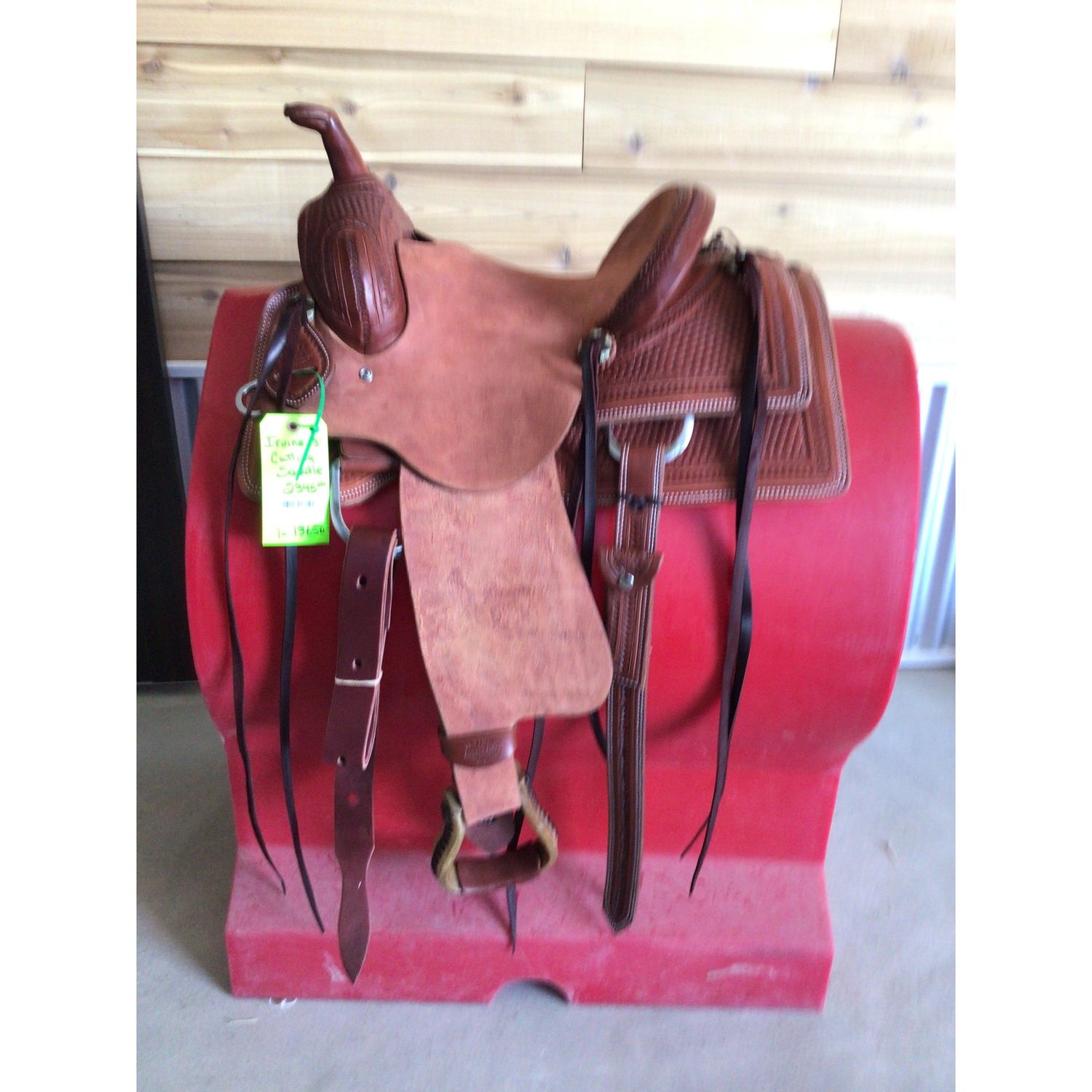 Irvine 13" Cutting Saddle