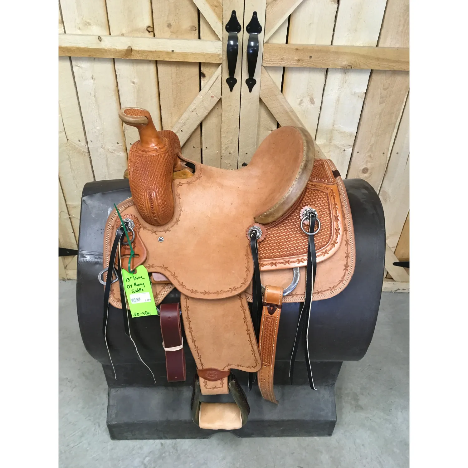 Irvine 13" OY Roping Saddle