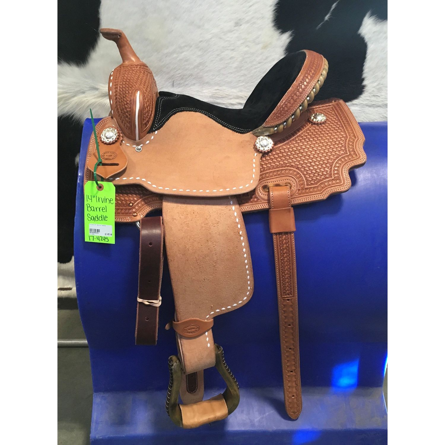Irvine 14" Barrel Saddle - 17-4245