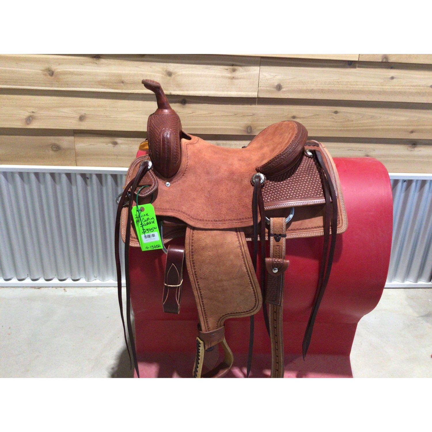 Irvine 14" Cutting Saddle-2