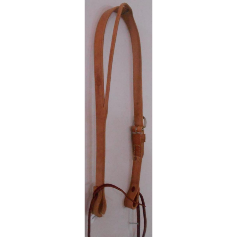 Irvine 1" Split Ear Headstall - Natural