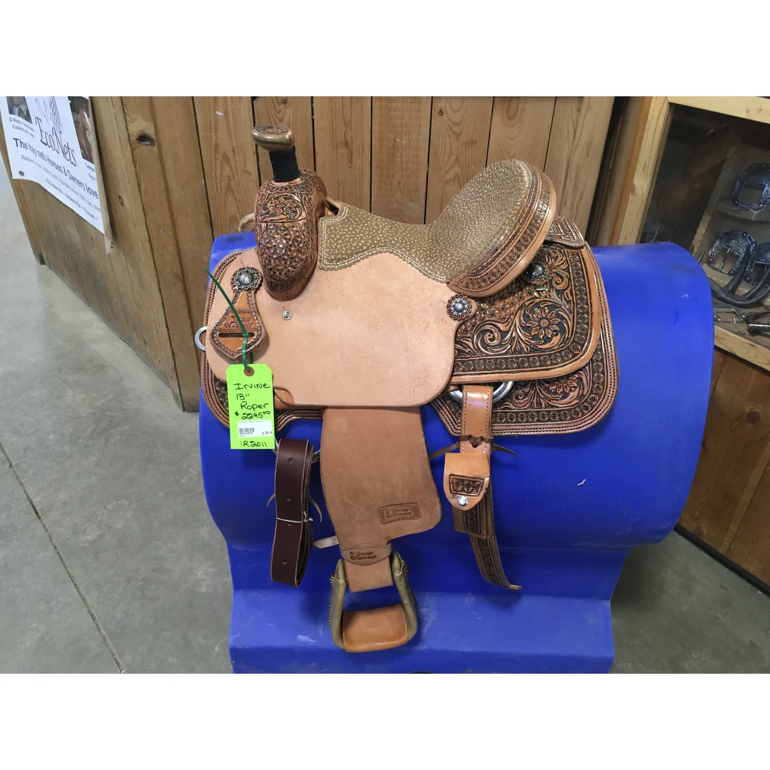 Irvine 13" Roping Saddle