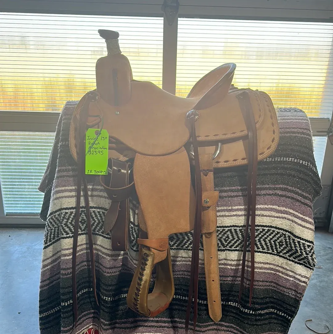 Irvine 13" Ranch Association Saddle