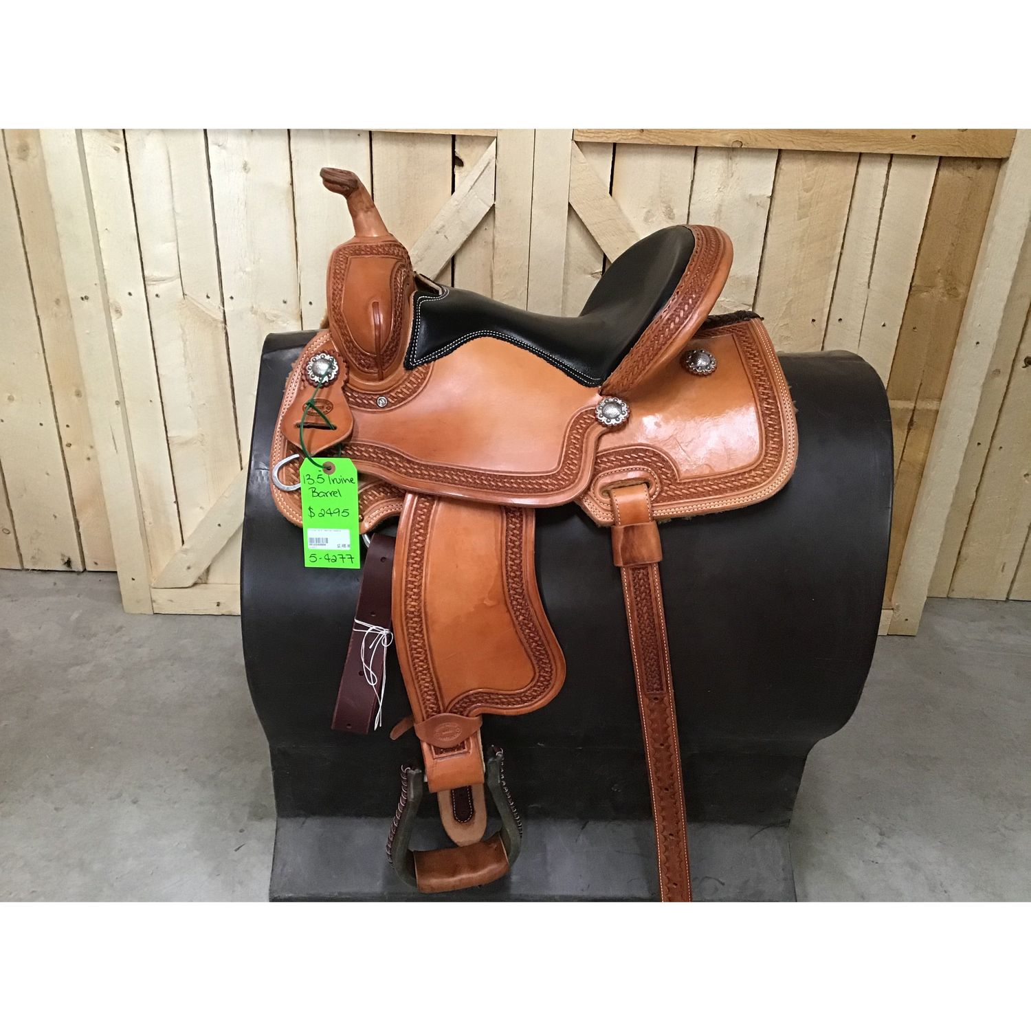 Irvine 13.5" Barrel Saddle - 5-4277