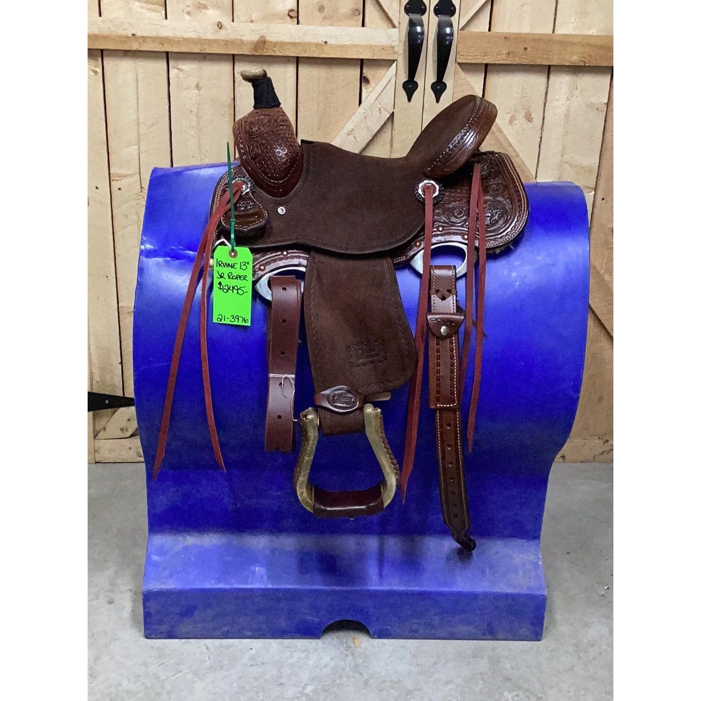 Irvine 13” JR Roping Saddle-1