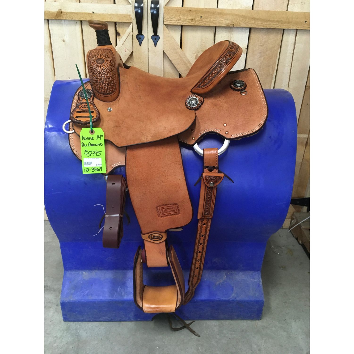 Irvine 14" All Around Saddle - 12-3969