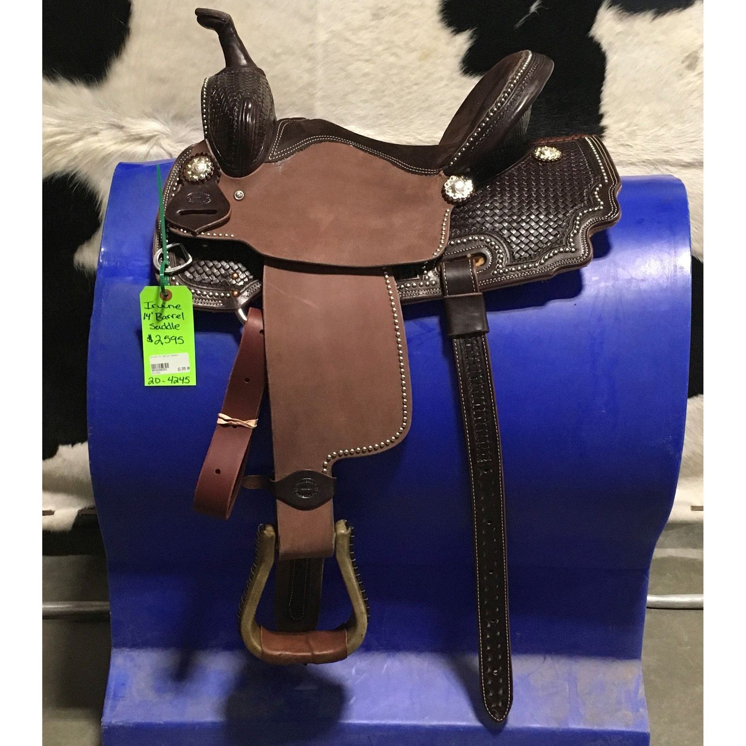 Irvine 14" Barrel Saddle - 20-4245