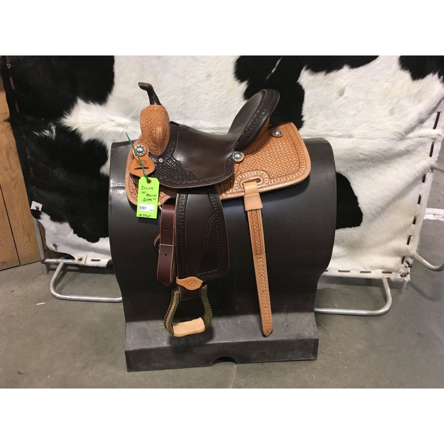Irvine 14" Barrel Saddle-27