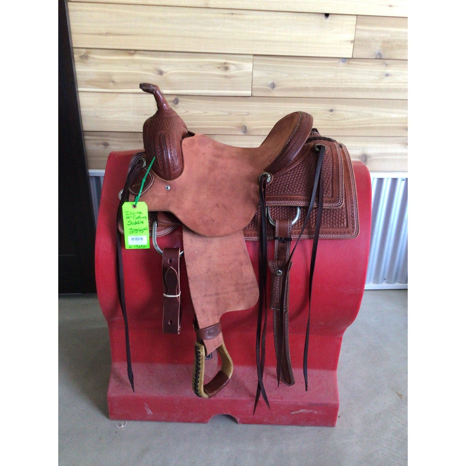 Irvine 14" Cutting Saddle-1